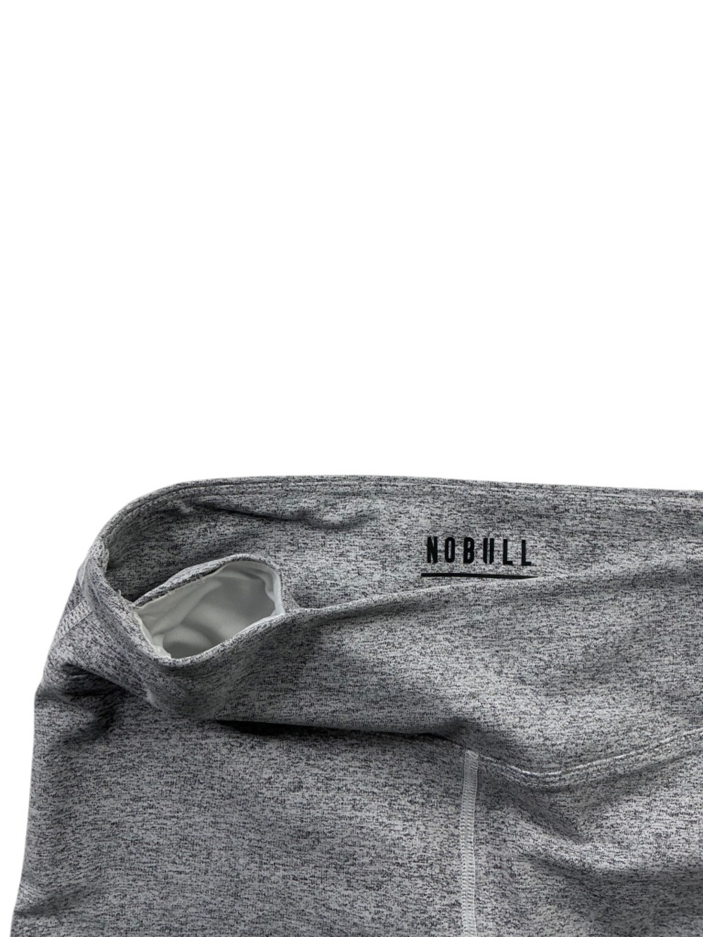 NOBULL Gray Marled High-Rise Athletic Shorts - Picture 5 of 10